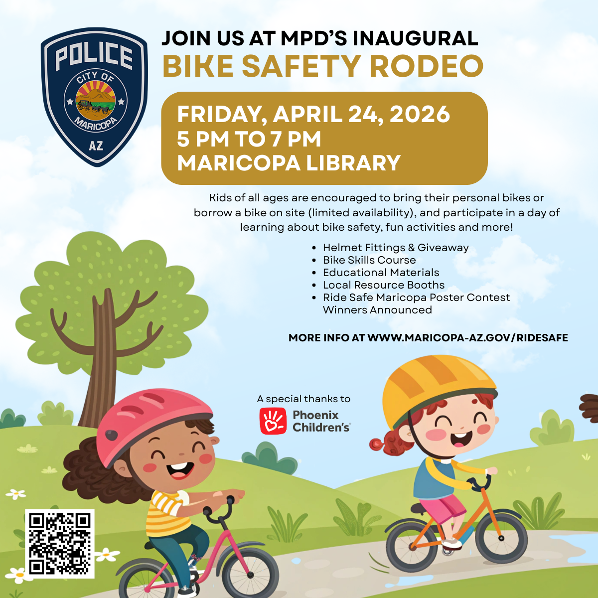 RIDE SAFE MARICOPA-v1 (4 x 4 in)